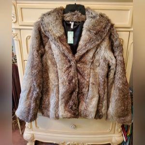 Maurices Faux Fur Jacket NWT
